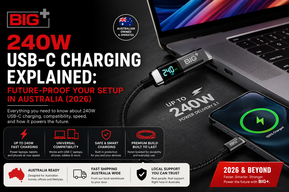 240W USB-C Charging Explained: Future-Proof Your Setup in Australia (2026)