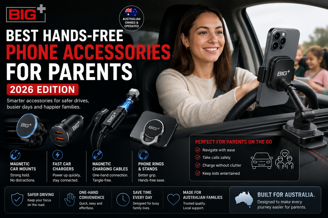 Best Hands-Free Phone Accessories for Parents in Australia (2026)