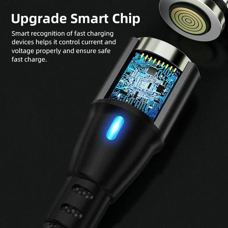 Magnetic Charging Cable Tips – 4‑Pack Replacement Heads for BIG+ 100W Magnetic USB‑C Cable (2× Type‑C + 2× i‑Device) - The Big Plus Store