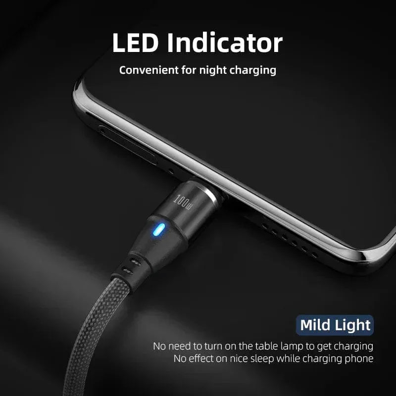 Magnetic Charging Cable Tips – 4‑Pack Replacement Heads for BIG+ 100W Magnetic USB‑C Cable (2× Type‑C + 2× i‑Device) - The Big Plus Store