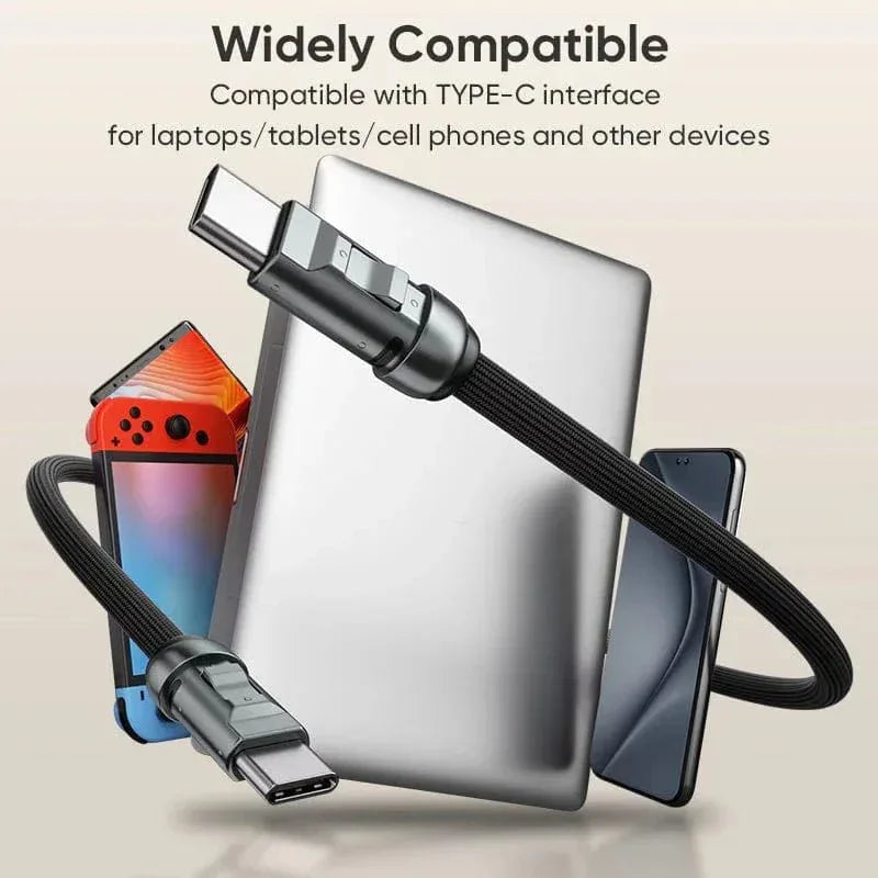 USB‑C Charging Lanyard – Anti‑Loss Wrist Strap with Built‑In Type‑C Cable (Fast Charging Travel‑Ready) - The Big Plus Store