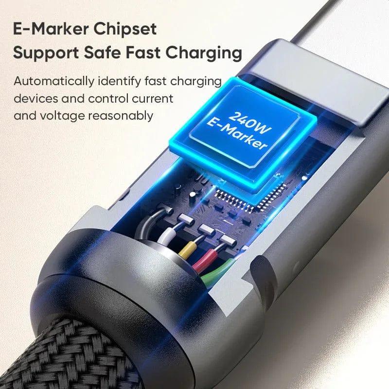 USB‑C Charging Lanyard – Anti‑Loss Wrist Strap with Built‑In Type‑C Cable (Fast Charging Travel‑Ready) - The Big Plus Store