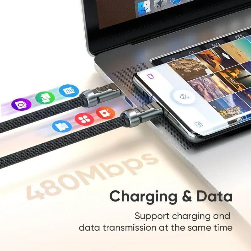 USB‑C Charging Lanyard – Anti‑Loss Wrist Strap with Built‑In Type‑C Cable (Fast Charging Travel‑Ready) - The Big Plus Store