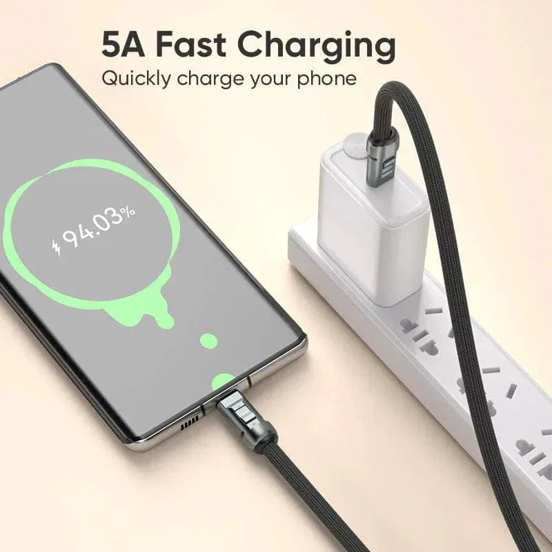 USB‑C Charging Lanyard – Anti‑Loss Wrist Strap with Built‑In Type‑C Cable (Fast Charging Travel‑Ready) - The Big Plus Store