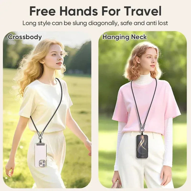 USB‑C Charging Lanyard – Anti‑Loss Wrist Strap with Built‑In Type‑C Cable (Fast Charging Travel‑Ready) - The Big Plus Store