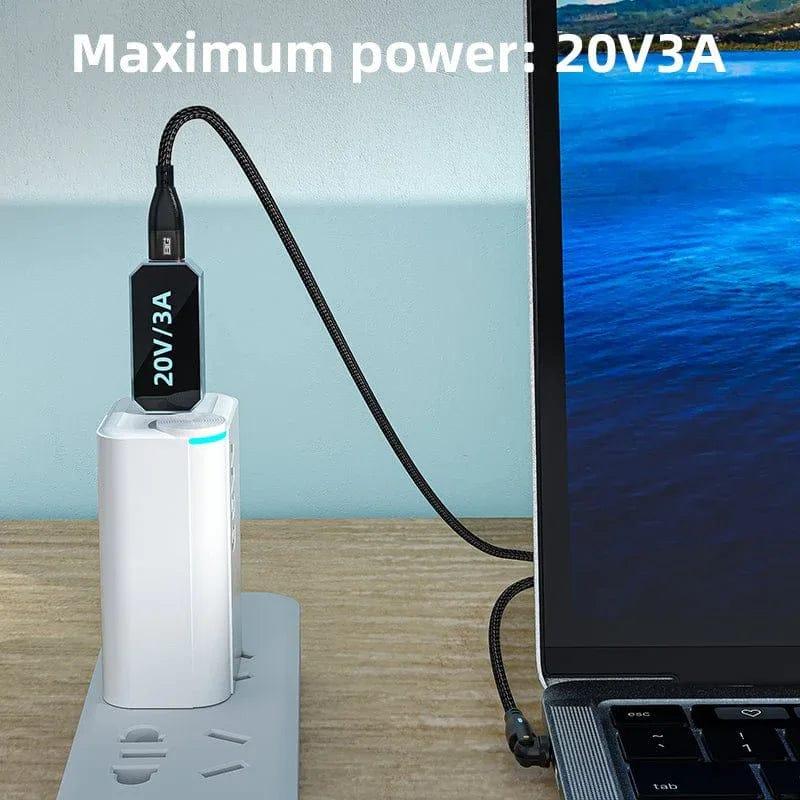 BIG+ USB‑C to USB‑C Cable 2‑Pack (2M) – 60W PD Fast Charging, 3A Nylon Braided, 480Mbps Data Transfer - The Big Plus Store
