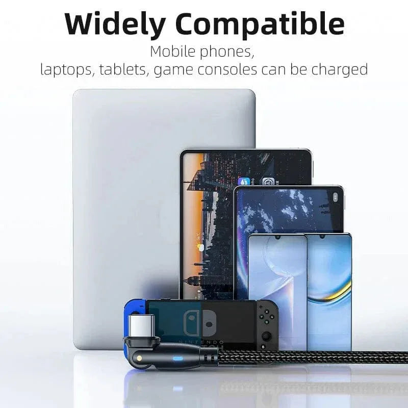BIG+ USB‑C to USB‑C Cable 2‑Pack (2M) – 60W PD Fast Charging, 3A Nylon Braided, 480Mbps Data Transfer - The Big Plus Store